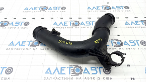 Right central intercooler pipe for Audi A3 8V 15-20 1.8T, 2.0T, plastic under the sensor, broken bolt