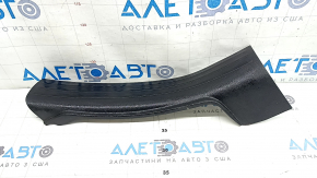 Jeep Cherokee KL 14-23 rear left door sill trim, black, scratches