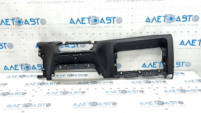 Right front panel trim for Jeep Cherokee KL 14-21, black, under Start/Stop, scratches