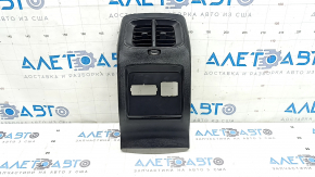 Jeep Cherokee KL 19-21 center console trim with air vent, black, scratches