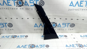 Rear left side door trim for Audi A4 B9 17-25, gloss black, scratches