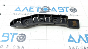 The front bumper mount, left fender, Jeep Cherokee KL 19-23, is broken.