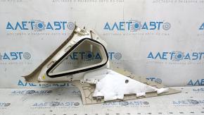Upper right rear pillar trim for VW Passat b7 12-15 USA, beige, type 1, scratches
