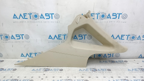 Upper right rear pillar trim for VW Passat b7 12-15 USA, beige, type 2, needs cleaning, scratches