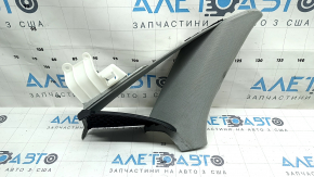 Left rear window trim panel for Audi A4 B9 17-17, gray, dry-cleanable, scratches