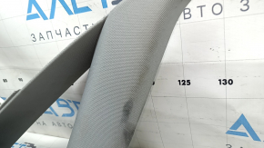 Left rear window trim panel for Audi A4 B9 17-17, gray, dry-cleanable, scratches