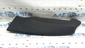 2nd row seat side panel left Audi A4 B9 17-19 black leather, dented