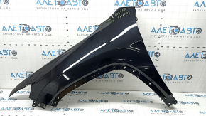 Front left fender Jeep Cherokee KL 19-23 black PXJ