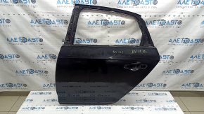 Bare rear left door for Audi A4 B9 17-19 black LY9B