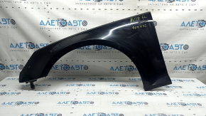 Front left wing for Audi A4 B9 17-19 with brackets, black LY9B