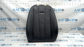 Audi A4 B9 17-19 black leather driver's seat backrest, heated, cracked, scratches