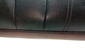 Audi A4 B9 17-19 black leather driver's seat backrest, heated, cracked, scratches