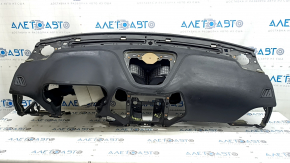 Jeep Cherokee KL 19-19 black dashboard with airbag