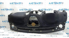 Jeep Cherokee KL 19-19 black dashboard with airbag
