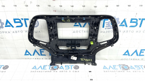 Jeep Cherokee KL 19-23 radio surround with air vents for the middle display, scratches, cracks in the mounts