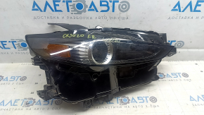 Headlight front right assembly Mazda CX-30 20- LED adaptive, sand, moisture inside