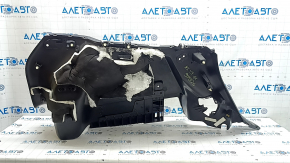 Right arch trim for Jeep Cherokee KL 19-23, black, under electric door, scratches, worn
