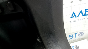 Right arch trim for Jeep Cherokee KL 19-23, black, under electric door, scratches, worn