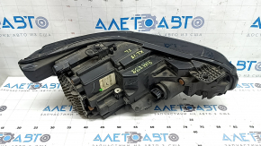 Jeep Cherokee KL 19-23 LED front left headlight assembly, polished, web-like