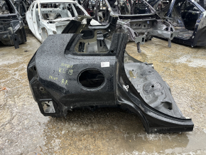 Jeep Cherokee KL 19-23 rear right quarter wing on the body, black