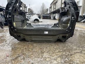 Jeep Cherokee KL 14-23 rear panel, 2 parts, on the body, black