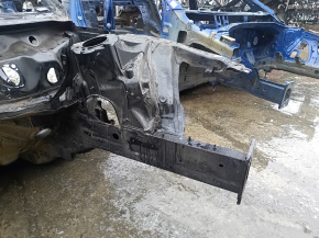 Front left quarter panel for Audi A4 B9 17-20 on the body, black