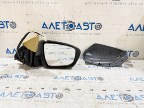Side mirror left Nissan Rogue Sport 17-19 7 pins, turn signal, convex