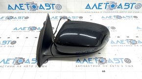 Left side mirror assembly for Jeep Cherokee KL 14-21, 5 pins, heated, black