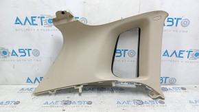 Upper left rear pillar trim VW Tiguan 09-17 beige, scratches