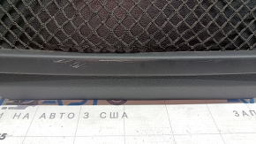 Rear passenger seat trim for Audi A4 B9 17-25, black, worn, scratches