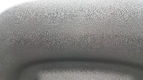 Rear passenger seat trim for Audi A4 B9 17-25, black, worn, scratches