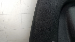 Rear passenger seat trim for Audi A4 B9 17-25, black, worn, scratches