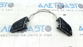 Steering wheel control buttons for Audi A4 B9 17-19 with heated steering wheel