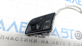 Steering wheel control buttons for Audi A4 B9 17-19 with heated steering wheel