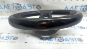Audi A4 B9 17-19 leather steering wheel, black, heated, without buttons and paddles, scratches