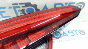 Left LED interior trunk lid light for Audi A4 B9 17 sedan, scratches