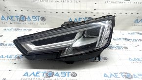 Left front headlight assembly for Audi A4 B9 17-19 Full LED, sand