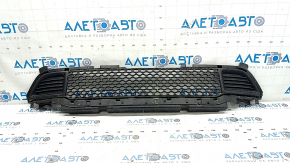 Jeep Cherokee KL 19-23 front bumper lower grille without radar, under blinds, cracks, missing fragment