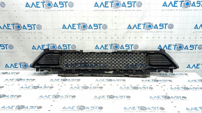 Jeep Cherokee KL 19-23 front bumper lower grille without radar, under blinds, cracks, missing fragment