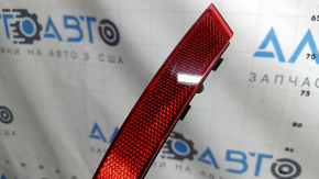 Left rear bumper reflector for Audi A4 B9 17-19 S-Line, scratches