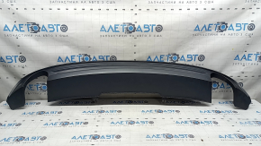 Audi A4 B9 17-18 S-line rear bumper lip, matte, scratches
