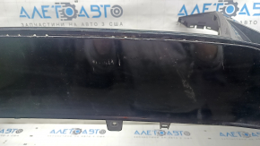 Bare front bumper for Audi A4 B9 17-19 S-Line without washers, for 4 parking sensors, without towing hook plug, black, scratches, sand