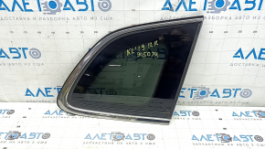 Jeep Cherokee KL 19-20 rear right window, chrome, scratches on chrome