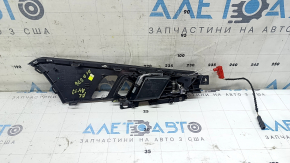 Audi A4 B9 17-25 front inner left door handle with backlight, with trim, scratches