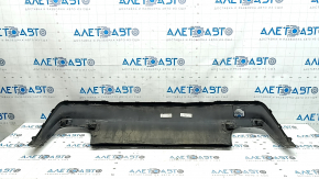 Jeep Cherokee KL 19-21 lower rear bumper trim for 2 pipes, structure, chrome tips, sand