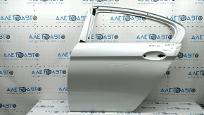 Bare rear left door BMW 5 G30 17-23 white A96, painted 0.2