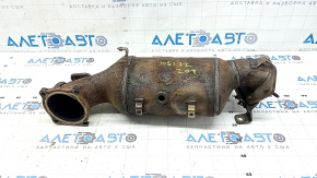 Jeep Cherokee KL 19 2.0T catalytic converter bolts broken off