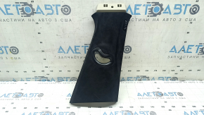 BMW X7 G07 19-26 Black center pillar trim, upper belt, right, scratches