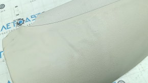 Left rear seat side panel for BMW 5 G30 17-23, beige elfenbein-weiss leather, wrinkled