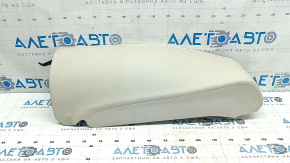 Right rear seat side bolster BMW 5 G30 17-23 beige leather elfenbein-weiss